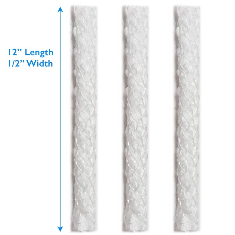 Firefly Fuel Fiberglass Tiki Torch Wicks - 3 Pack, Long-Lasting Planet-Friendly Wick for Tiki Torches, Oil Lamps, & Langers - Durable Replacement Wick Set - Image 3